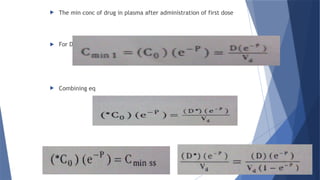 CONCEPT OF DOSING and KINETICS OF ELIMINATION.pptx