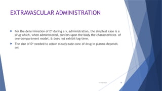 CONCEPT OF DOSING and KINETICS OF ELIMINATION.pptx