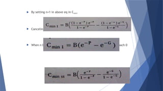 CONCEPT OF DOSING and KINETICS OF ELIMINATION.pptx