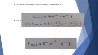 CONCEPT OF DOSING and KINETICS OF ELIMINATION.pptx