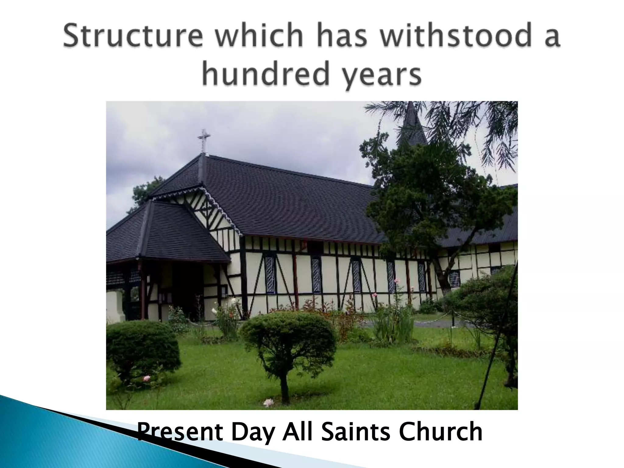 Present Day All Saints Church
 