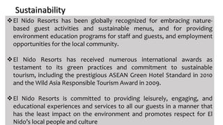 Concept of ecofriendly resorts | PPTX