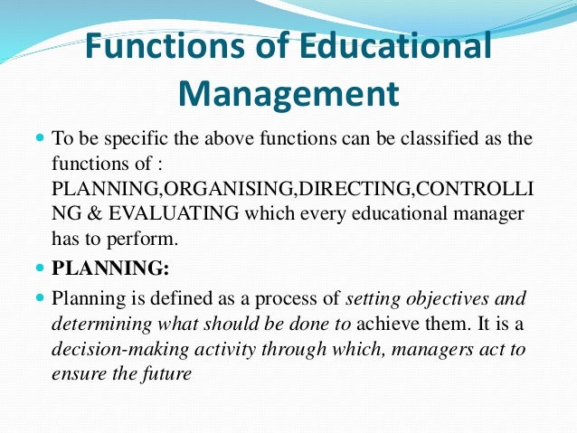 Functions Of Management As A Management Student