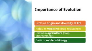 Comprehensive Overview of Evolution: Mechanisms, Types, and Real-Life ...