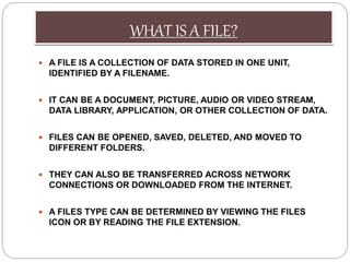 Concept of file handling in c | PPT