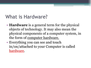 Concept of Hardware & Software.ppt