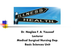 Dr. Naglaa F. A. Youssef
Lecturer
Medical Surgical Nursing Dep.
Faculty of Nursing
Cairo University
 