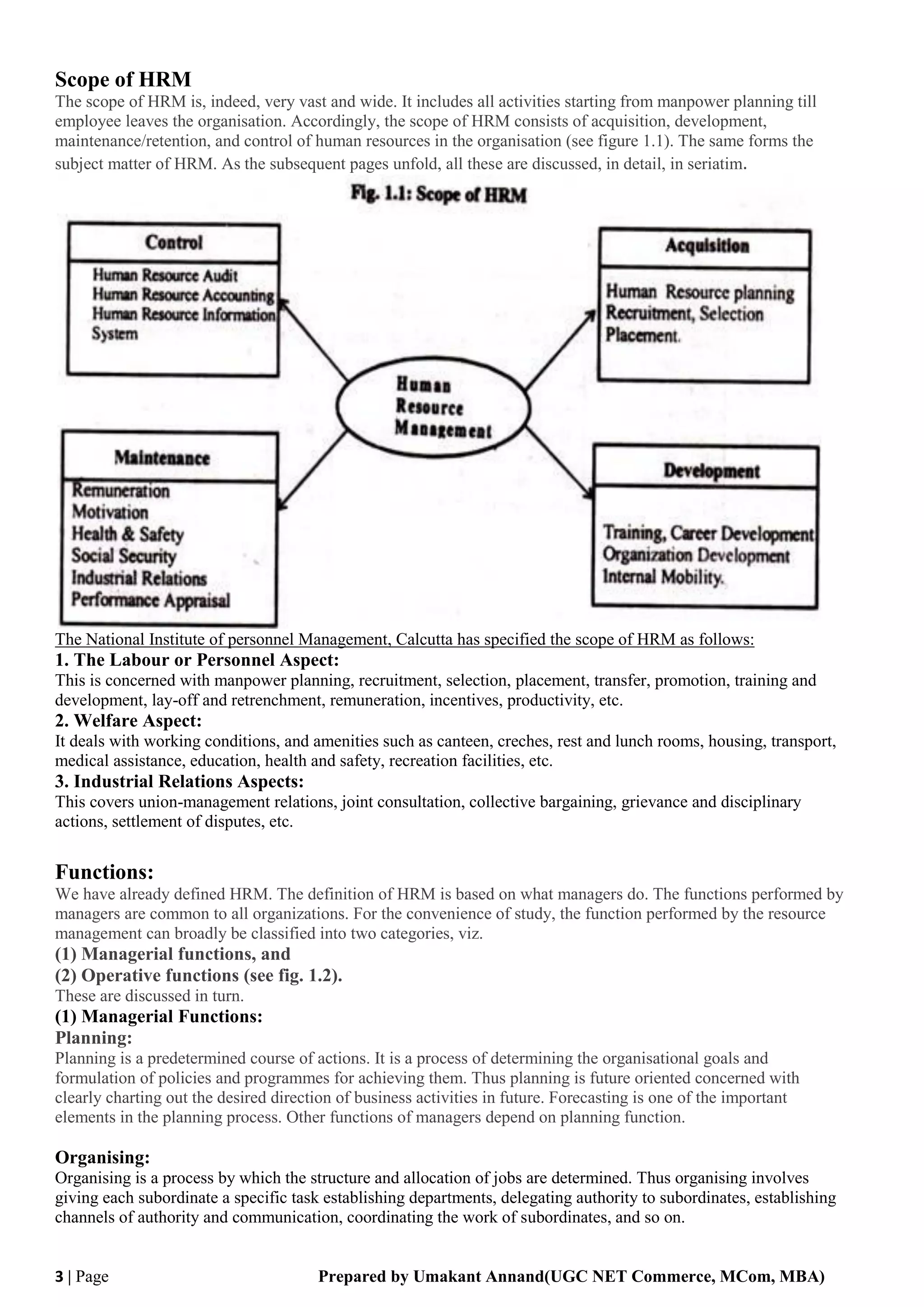 Human Resource Management (UGC NET Commerce & Management | PDF