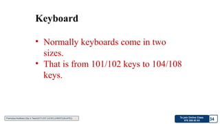 Concept Of ICT - Unit 1 - A/L ICT English medium | PPTX