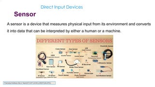 Sensor Ict Concept Of ICT - Unit 1 - A/L ICT English medium | PPTX