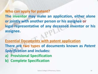 Patent Ipr Examples Concept of IPR and patent | PPTX
