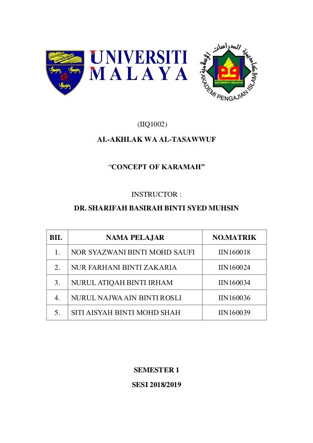 Concept of Karamah
