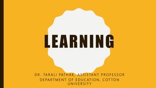 Concept of learning | PPTX
