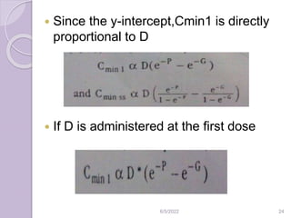 CONCEPT OF LOADING AND MAINTAINANCE DOSE.pptx