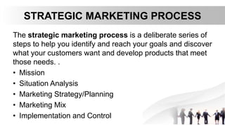 Concepts of Marketing Process | PPTX