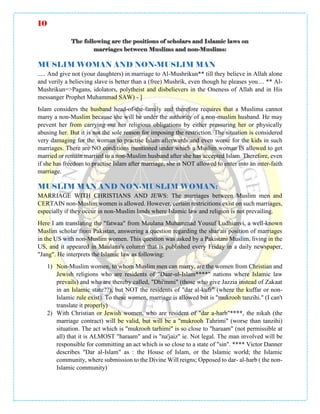 Concept of marriage in islam | PDF