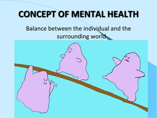 Concept of Mental Health & Illness | PDF