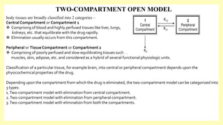 Concept of non linear and linear pharmacokinetic model | PPTX