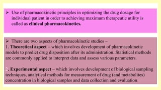 Concept of non linear and linear pharmacokinetic model | PPTX