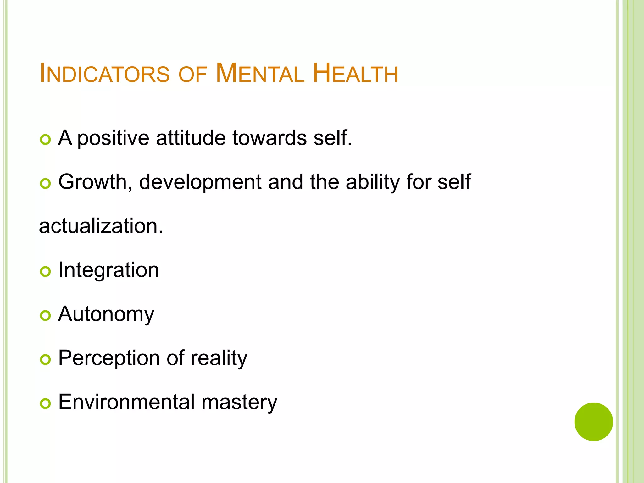 Concept of normal and abnormal behaviour | PPTX