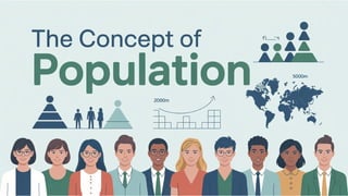 Population Parameter Visual Concept of population and various parameters | PPTX