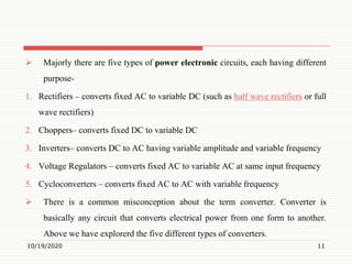 Concept of Power Electronics | PPT