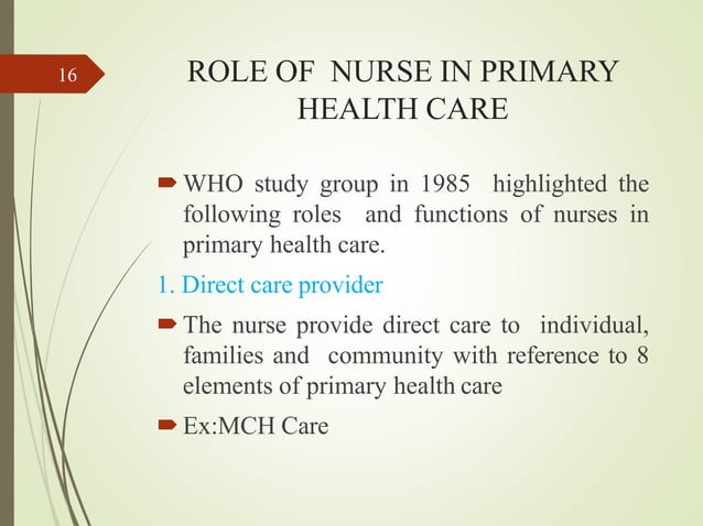 Concept of primary health care | PPTX | Healthcare Industry | Industries