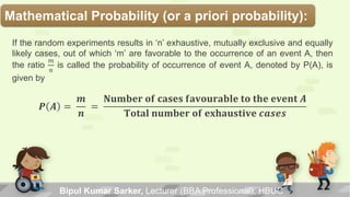 Concept of probability | PDF