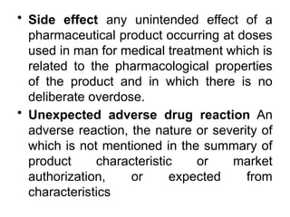 Comprehensive Overview of Pharmacovigilance: Monitoring and Evaluating ...