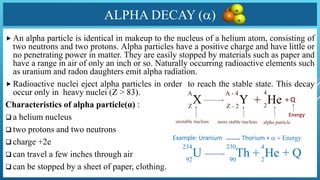 Concept of radioactivity, radioactivity counting methods with ...