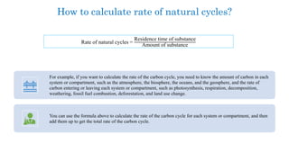 Concept of residence time and rate of natural cycles.pptx