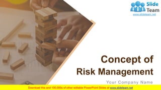 Concept of
Risk Management
Your Company Name
1
 