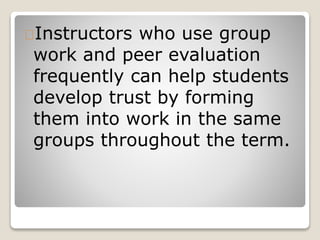 Concept of self reflection and peer evaluation | PPTX
