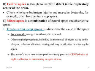 Mixed Apnea Example CONCEPT OF SLEEP or the sleep pattern .pptx