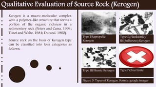 Concept of Source Rock Characterisation | PPTX