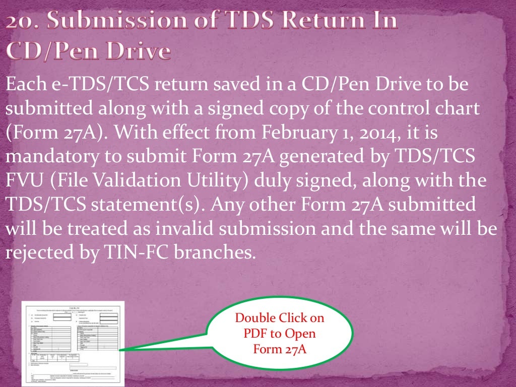 Concept of TDS and TCS and filing procedure.
