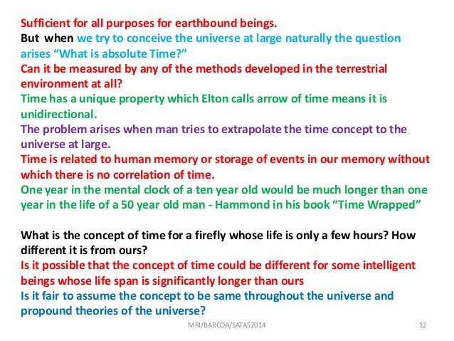 Concept of time in physics and metaphysics rev 3