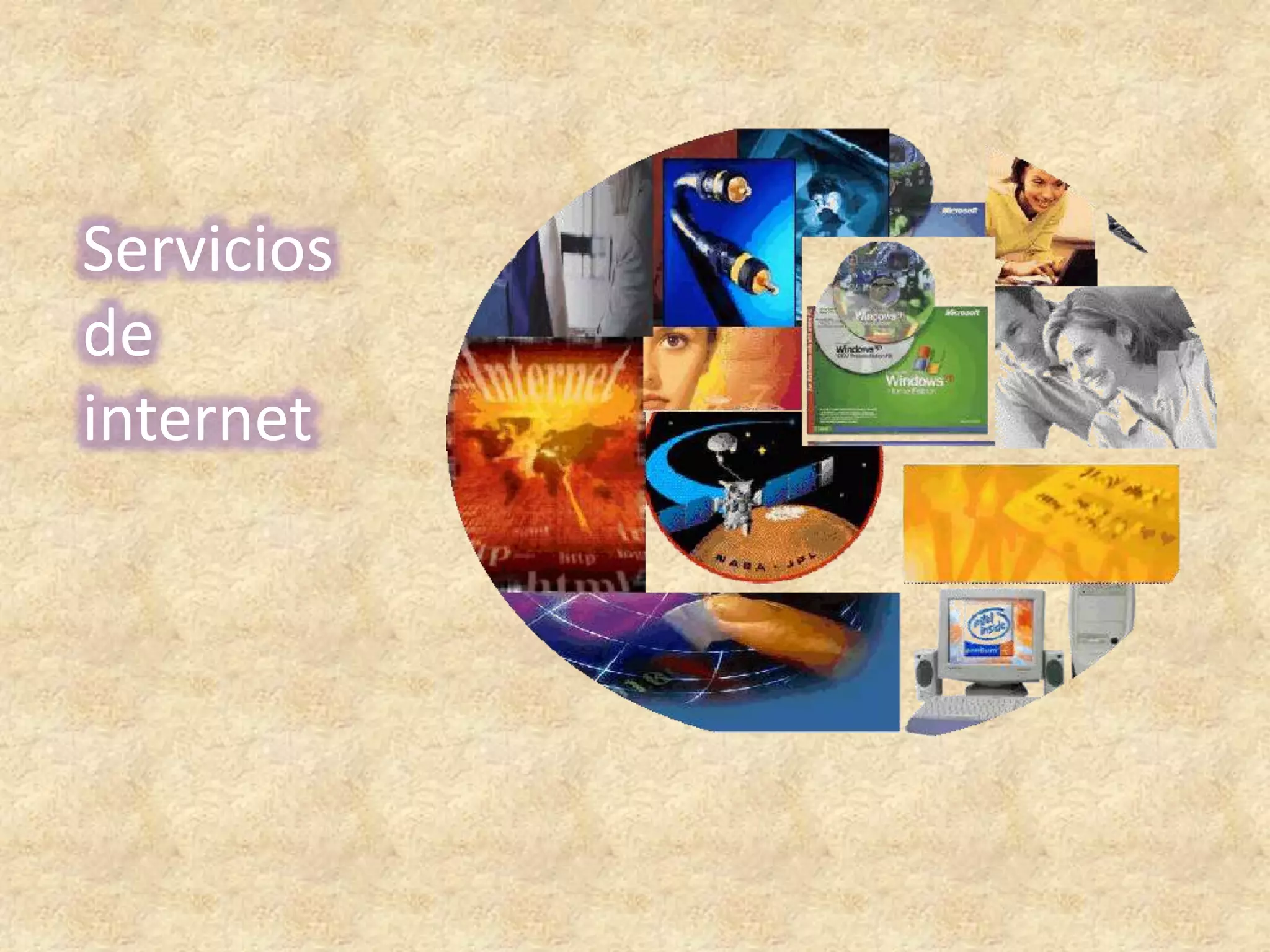 Servicios de internet