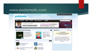 www.podomatic.com
 