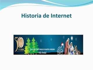 Historia de Internet 