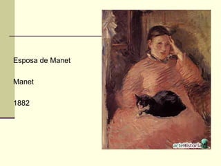 Esposa de Manet Manet 1882 