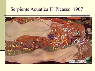 Serpiente Acuática II  Picasso  1907 