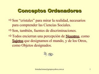 Conceptos Ordenadores ,[object Object],[object Object],[object Object]