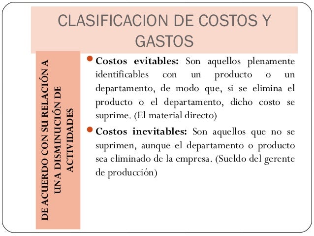 Conceptos basicos de costos