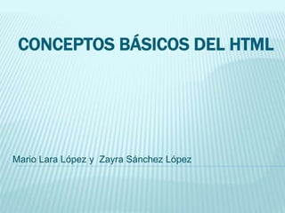 Conceptos basicos | PPTX