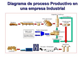 Diagrama de proceso Productivo en una empresa Industrial 