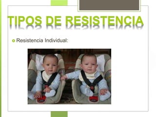  Resistencia Individual:
 