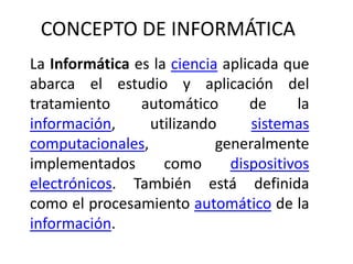 Presentacion Conceptos basicos de computación | PPTX