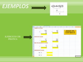 Conceptos basicos de excel | PPTX