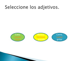 Casa,
caballo
mesa
Blanco,
hermoso
, grande
Corre,
cantar
gritar
 